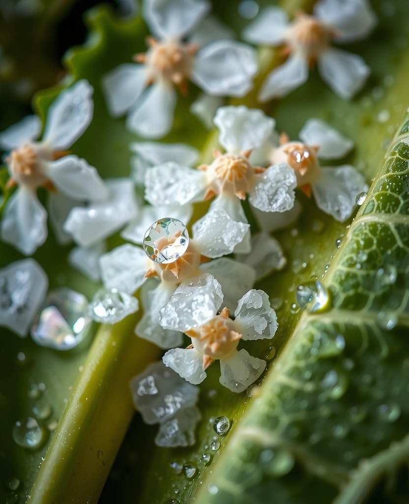 Detalle macro de nutrición saludable