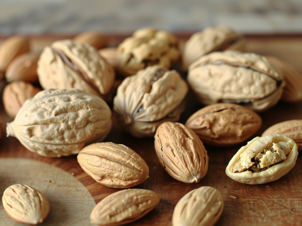 Detalle de frutos secos
